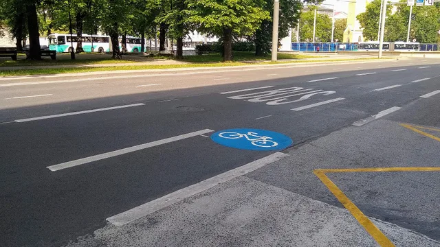 Kaarli puiestee in Tallinn , Estonia. Parking Lot Striping Profit Margin: What to Track