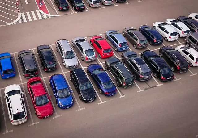 cars, parking, parking lot, parking space, parking area, auto, vehicles, street, road, outdoors, parking lot, parking lot, parking lot, parking lot, parking lot. How to Evaluate Parking Lot Striping Trends